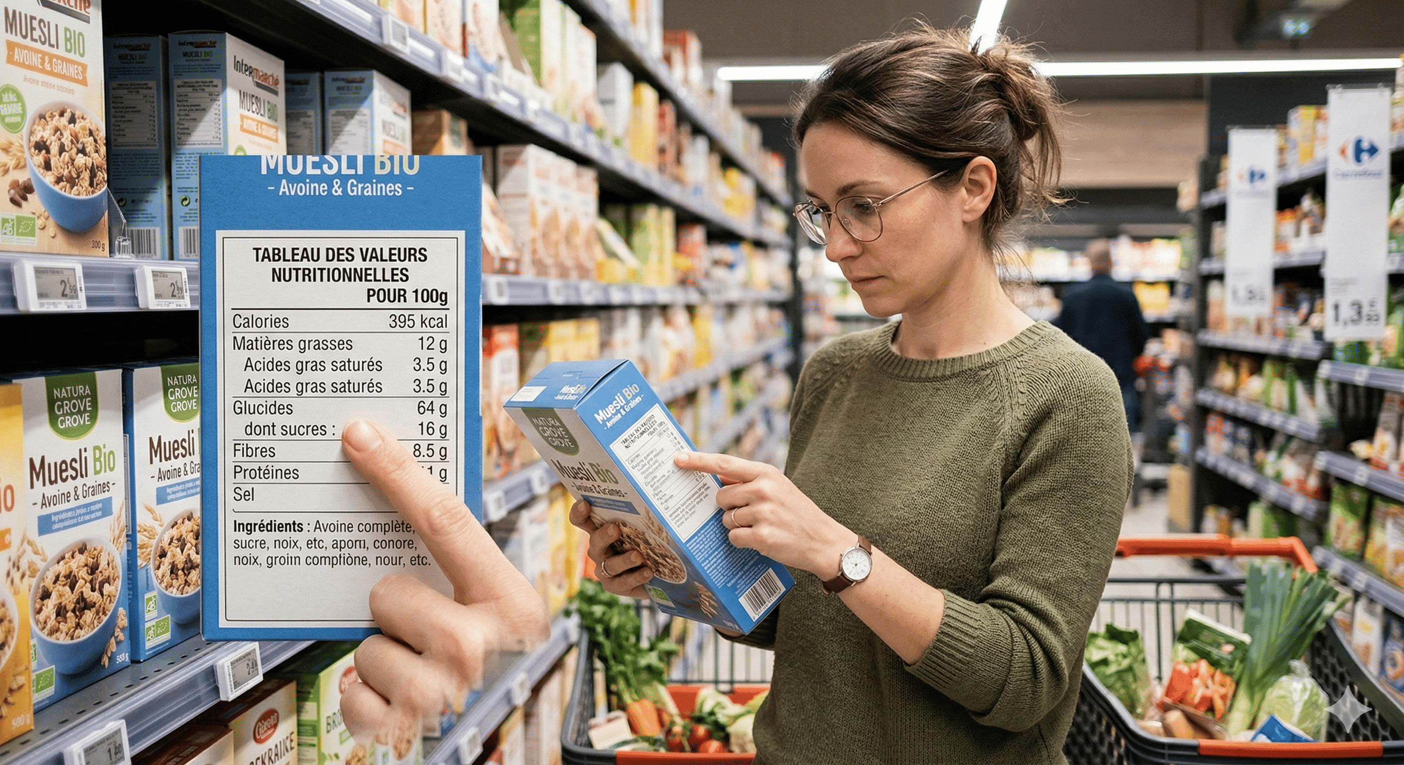 Lire une étiquette : décider en 30 secondes