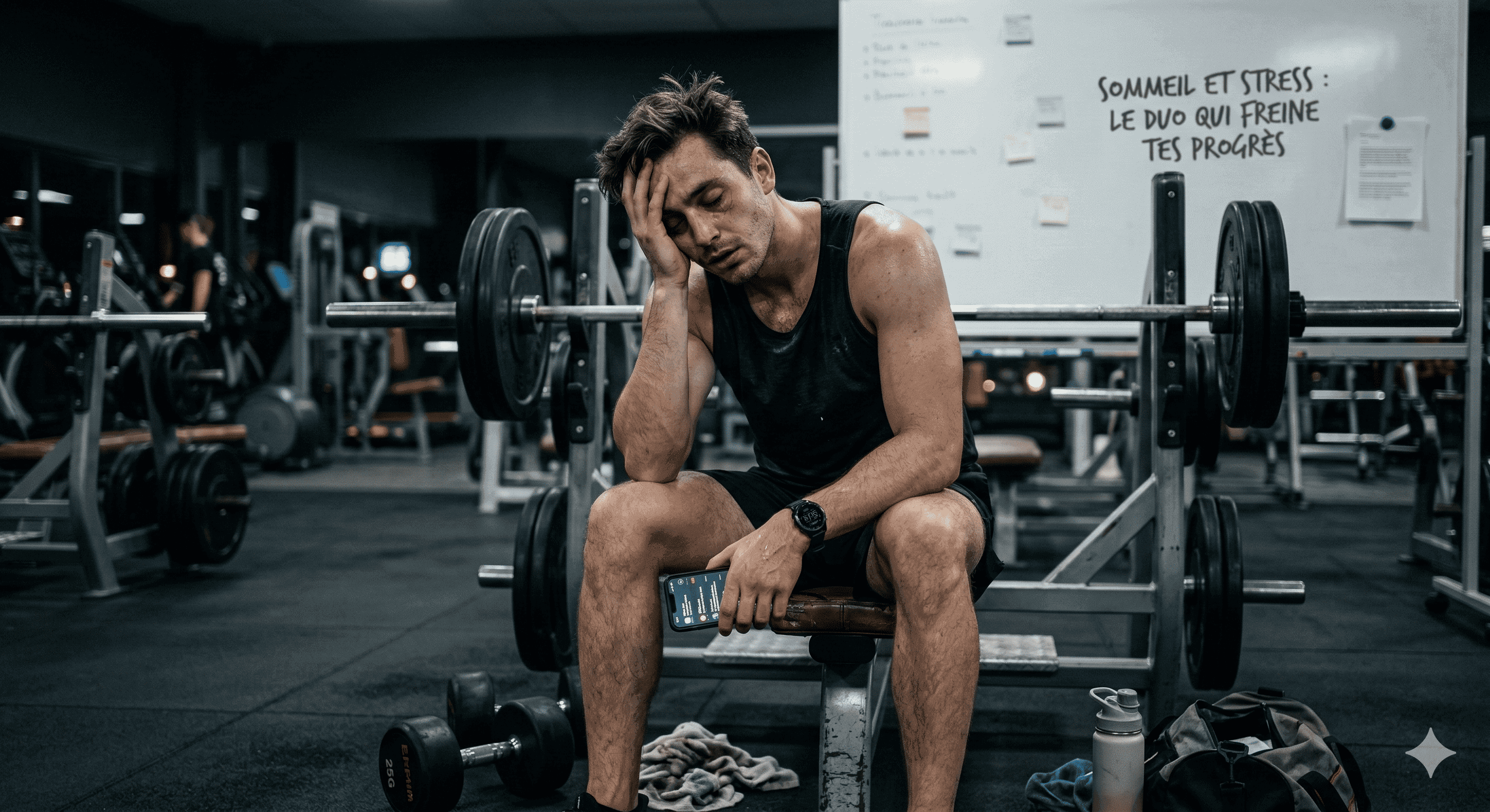 Sommeil & stress : le duo qui bloque tes progrès
